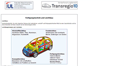 Desktop Screenshot of leichtbau.de